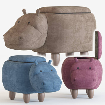 Пуф Homcom Hippo